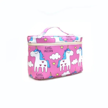 Cartoon Pattern PU Series Cosmetic Bags